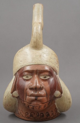Mochica Priest, ca. 450 (North Coast) Museo Arqueológico Rafael Larco Herrera, Lima, 	ML000145 ; 	049-005-006 
